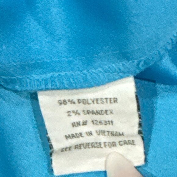 RONNI NICOLE Size10 Womens Sleeveless Blue Summer Strech Comfort Dress Scoop nec - Picture 7 of 9